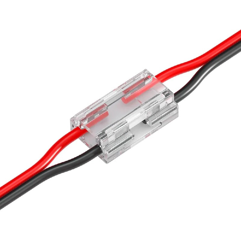 2 Pin Multi Finction Quick Connector for 10mm IP20 Single Colour COB/SMD Strip 2 Pin Multi Finction Quick Connector for 10mm IP20 Single Colour COB/SMD Strip