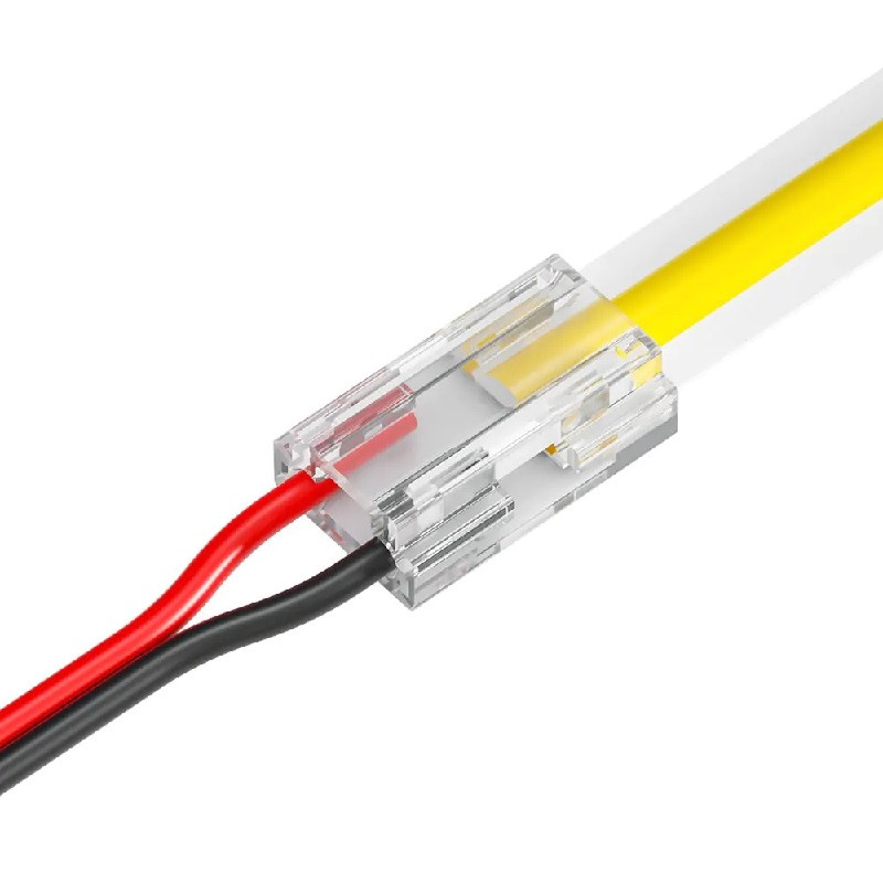 2 Pin Multi Function Quick Connector for 10mm IP20 Single Colour COB/SMD Strip 2 Pin Multi Function Quick Connector for 10mm IP20 Single Colour COB/SMD Strip