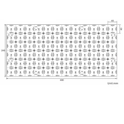 24Vdc 75W 2700K+RGB+6000K (RGBWW, RGB+CCT) LED Flexible Back Light Module / Sheet SMD5050 24Vdc 75W 2700K+RGB+6000K (RGBWW, RGB+CCT) LED Flexible Back Light Module / Sheet SMD5050