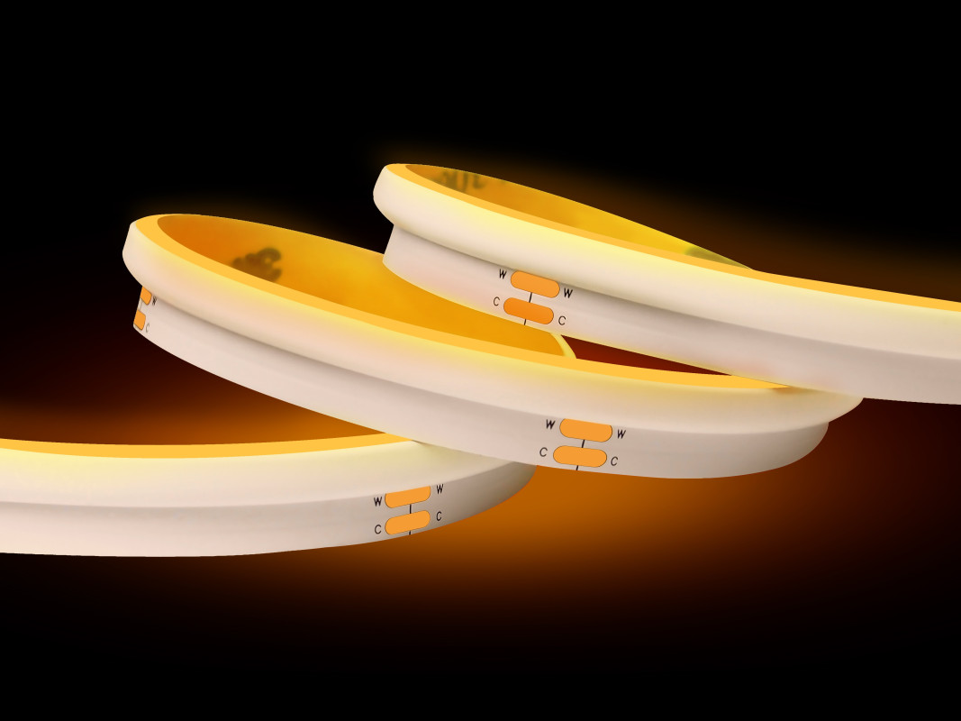 24VDC side view COB LED strip 3000K 10W/m 5m (50W) Pro series 24VDC side view COB LED strip 3000K 10W/m 5m (50W) Pro series