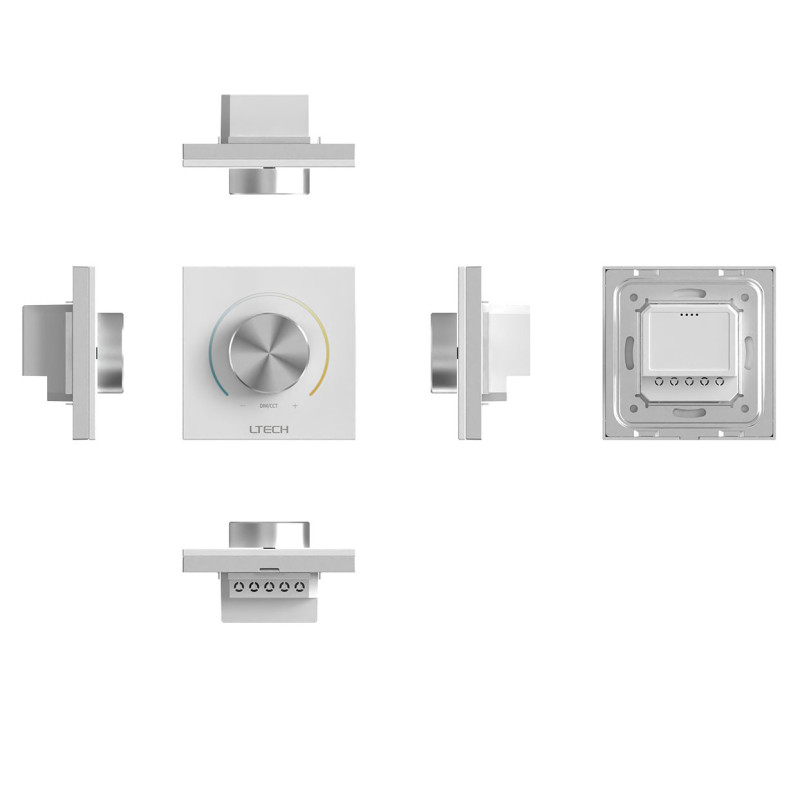 Wall mounted E610P-CT 0-10V CCT Tunable White LED Dimmer Wall mounted E610P-CT 0-10V CCT Tunable White LED Dimmer