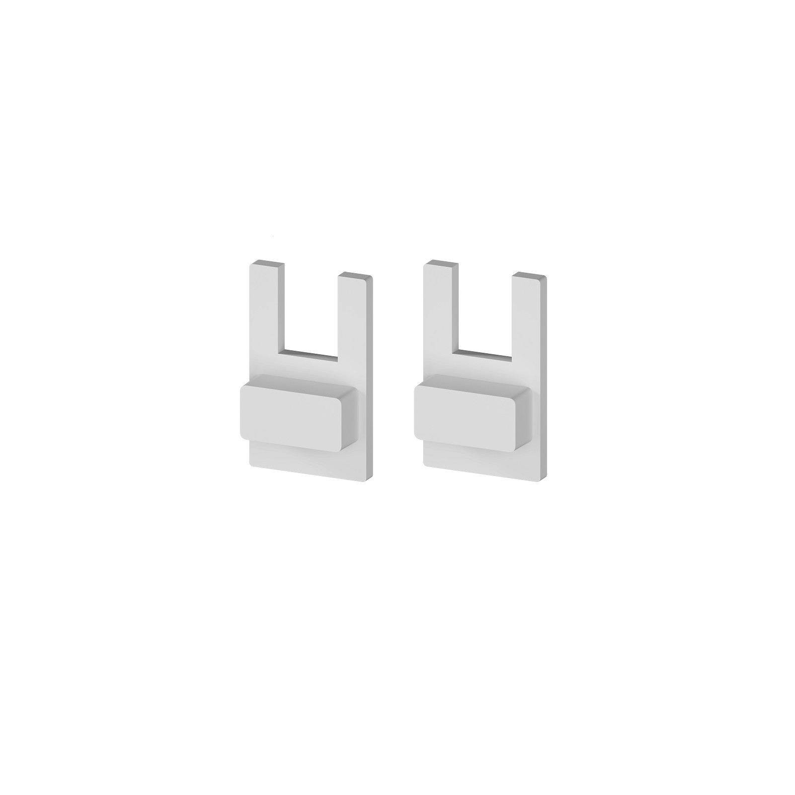 2m glass 8mm LED profile G2, anodized silver - G2 Glass 8 LED Profile ...