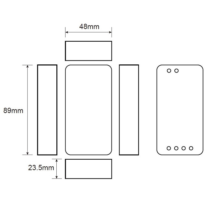2.4G RF RGB+CCT (RGBWW) LED Receiver, CTL-Z5 2.4G RF RGB+CCT (RGBWW) LED Receiver, CTL-Z5
