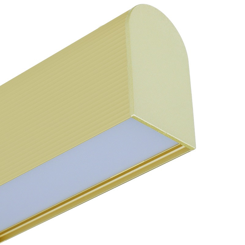 1m LED profile U2 (anodized, gold) 37mm x 60mm, suspended kit 1m LED profile U2 (anodized, gold) 37mm x 60mm, suspended kit