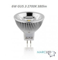 5W GU5.3 MR16 12V LED Spot Lamp, Spotlight, Warm White, Non-dimmable
