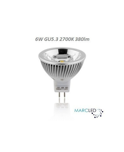 5W GU5.3 MR16 12V LED Spot Lamp, Spotlight, Warm White, Non-dimmable 5W GU5.3 MR16 12V LED Spot Lamp, Spotlight, Warm White, Non-dimmable