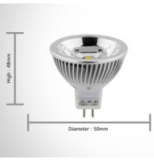 5W GU5.3 MR16 12V LED Spot Lamp, Spotlight, Warm White, Non-dimmable 5W GU5.3 MR16 12V LED Spot Lamp, Spotlight, Warm White, Non-dimmable