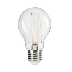 Dimmable 7W 2700K LED lamp E27 with white filament, XLEDIMW A60 E27 7W-WW