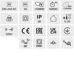 40W 4000K Round LED lighting frame 3500lm 40W 4000K Round LED lighting frame 3500lm