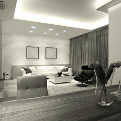 With 4000K decorative LEDs, GU10 ceiling-mounted glass spotlight fitting With 4000K decorative LEDs, GU10 ceiling-mounted glass spotlight fitting