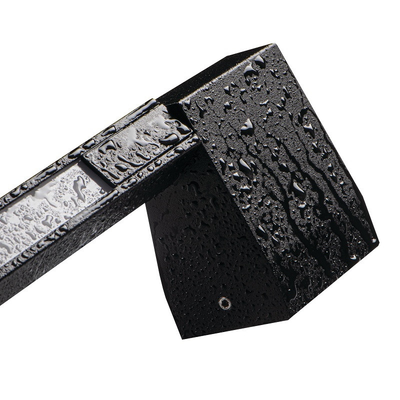 8W 0.9m 4000K 220-240VAC IP54 Black Facade LED luminaire 8W 0.9m 4000K 220-240VAC IP54 Black Facade LED luminaire