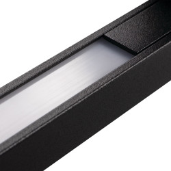 8W 0.9m 4000K 220-240VAC IP54 Black Facade LED luminaire 8W 0.9m 4000K 220-240VAC IP54 Black Facade LED luminaire