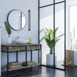 8W 0.9m 3000K 220-240VAC IP54 Black Facade LED luminaire 8W 0.9m 3000K 220-240VAC IP54 Black Facade LED luminaire