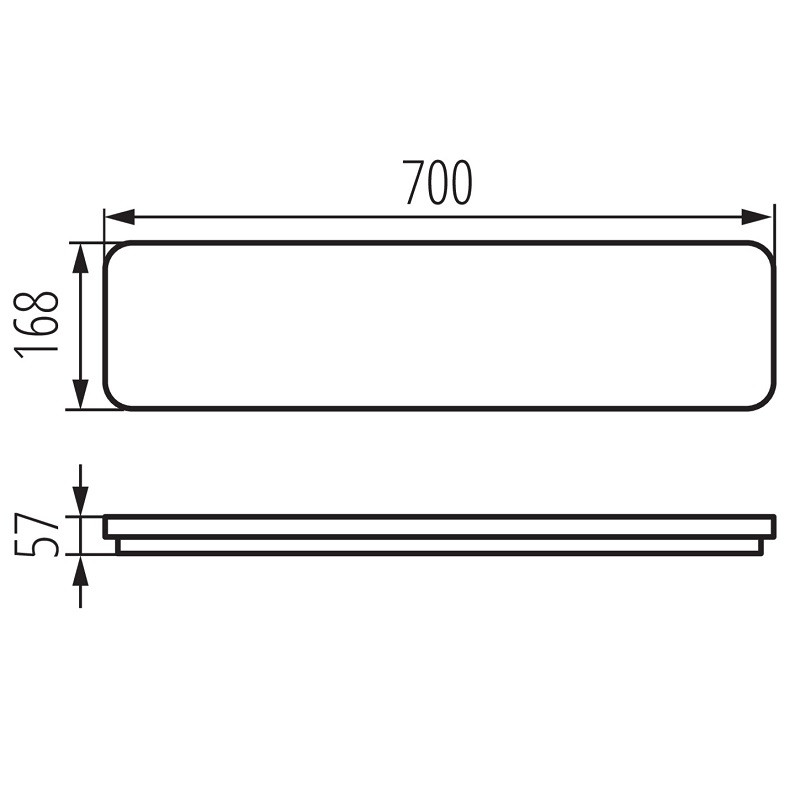 0.7m 24W 3000/4000/6500K 220-240VAC LINCEA Linear LED Luminaire 0.7m 24W 3000/4000/6500K 220-240VAC LINCEA Linear LED Luminaire