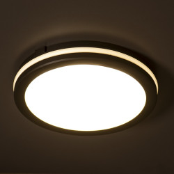 20W 220-240VAC 3000/4000/6500K IP65 Black Bulkhead Ceiling/Wall-mounted LED light fitting 20W 220-240VAC 3000/4000/6500K IP65 Black Bulkhead Ceiling/Wall-mounted LED light fitting
