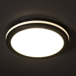 20W 220-240VAC 3000/4000/6500K IP67 Black Bulkhead Ceiling/Wall-mounted LED light fitting 20W 220-240VAC 3000/4000/6500K IP67 Black Bulkhead Ceiling/Wall-mounted LED light fitting