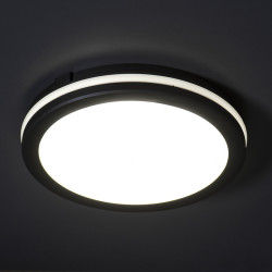 20W 220-240VAC 3000/4000/6500K IP67 Black Bulkhead Ceiling/Wall-mounted LED light fitting 20W 220-240VAC 3000/4000/6500K IP67 Black Bulkhead Ceiling/Wall-mounted LED light fitting