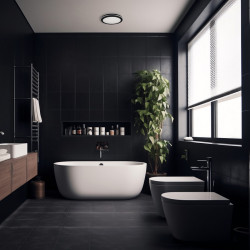 20W 220-240VAC 3000/4000/6500K IP67 Black Bulkhead Ceiling/Wall-mounted LED light fitting 20W 220-240VAC 3000/4000/6500K IP67 Black Bulkhead Ceiling/Wall-mounted LED light fitting