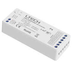 M4C / M4D+P4 up to 4 zones RGBW LED Controller With RF Receiver, Ltech M4C / M4D+P4 up to 4 zones RGBW LED Controller With RF Receiver, Ltech