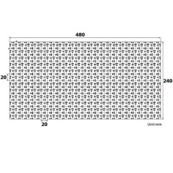 24Vdc 60W 2700K 1-LED-Cut Flexible Back Light Module/ Sheet SMD2835 24Vdc 60W 2700K 1-LED-Cut Flexible Back Light Module/ Sheet SMD2835