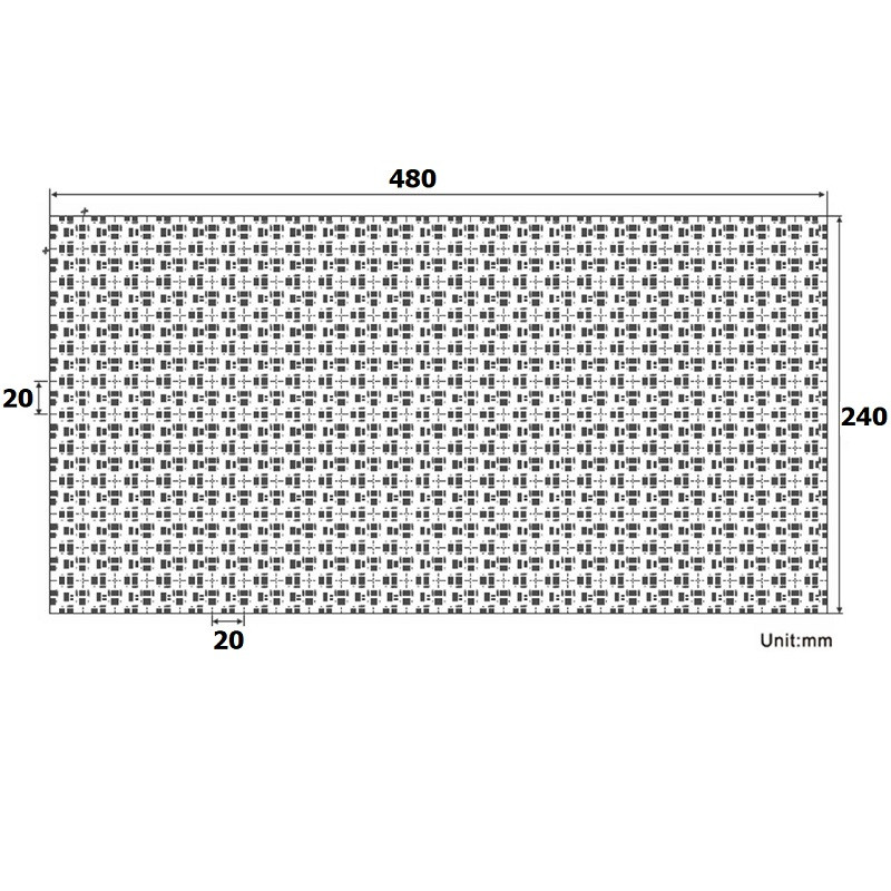 24Vdc 60W 2700K 1-LED-Cut Flexible Back Light Module/ Sheet SMD2835 24Vdc 60W 2700K 1-LED-Cut Flexible Back Light Module/ Sheet SMD2835