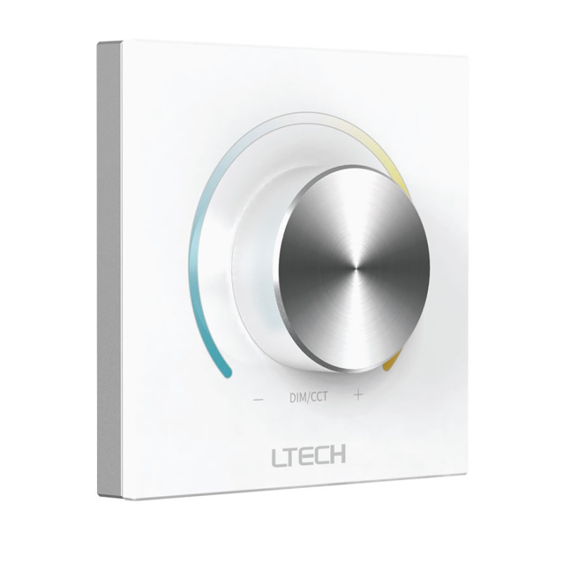 Wall mounted E610P-CT 0-10V CCT Tunable White LED Dimmer Wall mounted E610P-CT 0-10V CCT Tunable White LED Dimmer