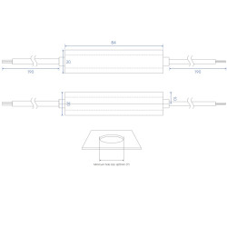 8W 400-700mA CC Dimmable LED Driver SE-8-400-700-G1T 8W 400-700mA CC Dimmable LED Driver SE-8-400-700-G1T