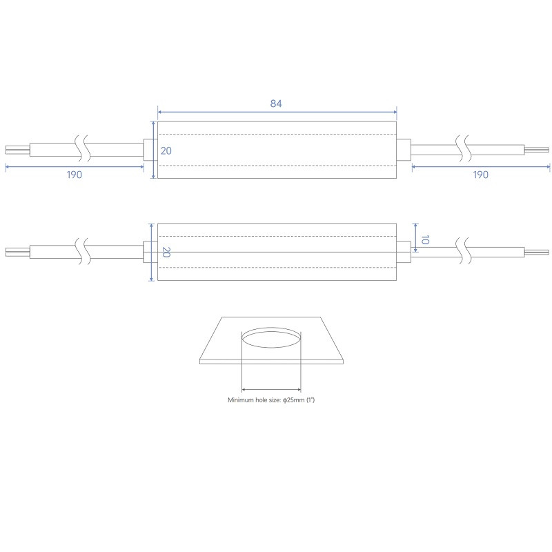 8W 400-700mA CC Dimmable LED Driver SE-8-400-700-G1T 8W 400-700mA CC Dimmable LED Driver SE-8-400-700-G1T