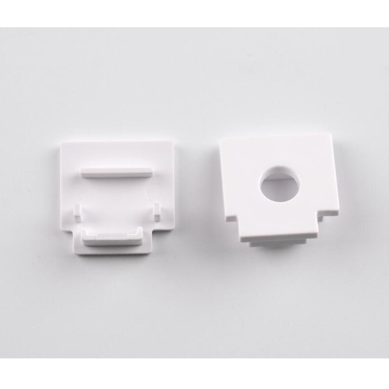 Sample of Plaster-in LED profile DW1 for ceiling and drywall, set with opal cover Sample of Plaster-in LED profile DW1 for ceiling and drywall, set with opal cover