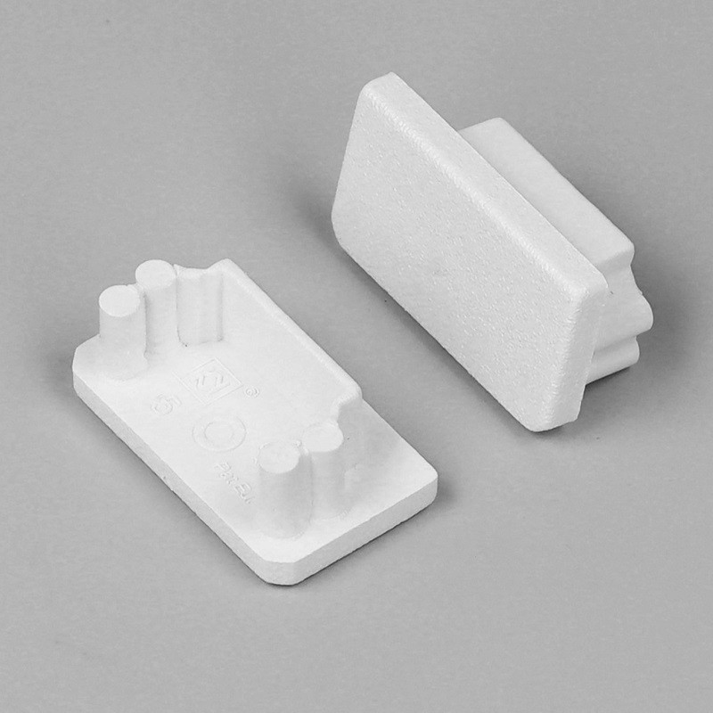 2m TU2 LED profile (painted, white), 17.6mmx10mm, set with cover 2m TU2 LED profile (painted, white), 17.6mmx10mm, set with cover