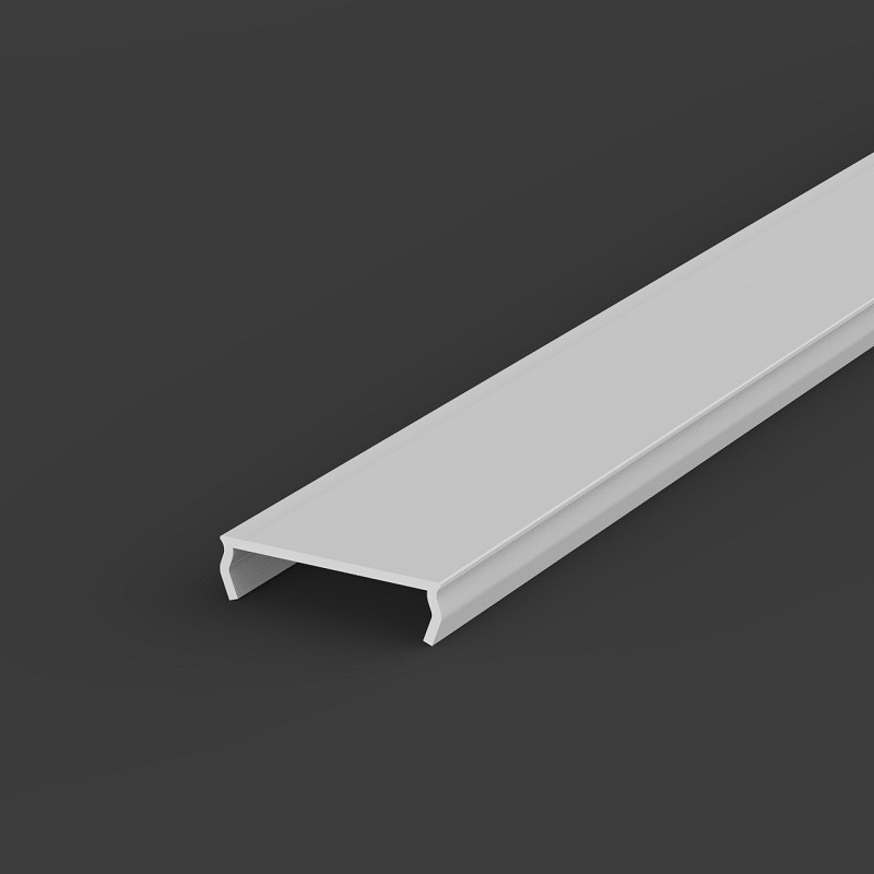 1m white painted EL2 LED Aluminium U-profile with diffuser 1m white painted EL2 LED Aluminium U-profile with diffuser