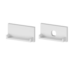 2m white painted EL2 LED Aluminium U-profile with diffuser 2m white painted EL2 LED Aluminium U-profile with diffuser