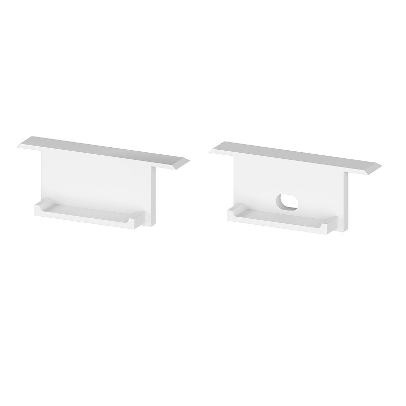 2m white painted recesed EL1 LED aluminium profile with diffuser 2m white painted recesed EL1 LED aluminium profile with diffuser