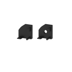 ME3 Corner LED Profile Sample - Black 10x10mm Extrusion ME3 Corner LED Profile Sample - Black 10x10mm Extrusion