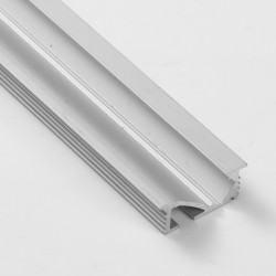 Sample of 1m recessed A1 Furniture/Joinery LED Profile with internal angle mount Sample of 1m recessed A1 Furniture/Joinery LED Profile with internal angle mount