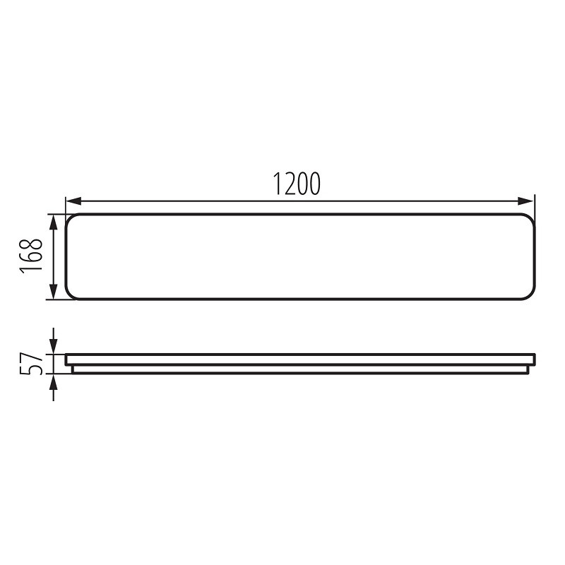1.2m 45W 3000/4000/6500K 220-240VAC LINCEA Linear LED Luminaire 1.2m 45W 3000/4000/6500K 220-240VAC LINCEA Linear LED Luminaire