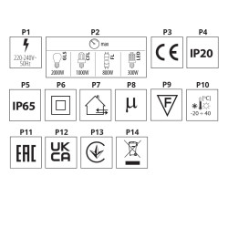 Black PIR motion sensor ZONA MINI IP65/20 Surface Mounted Black PIR motion sensor ZONA MINI IP65/20 Surface Mounted