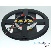 24VDC LED Flexible Strip 2500K-2800K SMD2835, 16W/m, 120 LEDs/m, IP20, 1m a roll