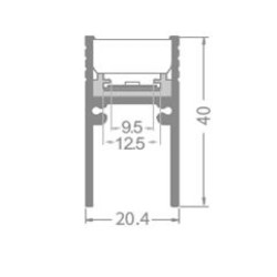 15W, 1.5m IP67 V3 LED Inground Linear Light 15W, 1.5m IP67 V3 LED Inground Linear Light