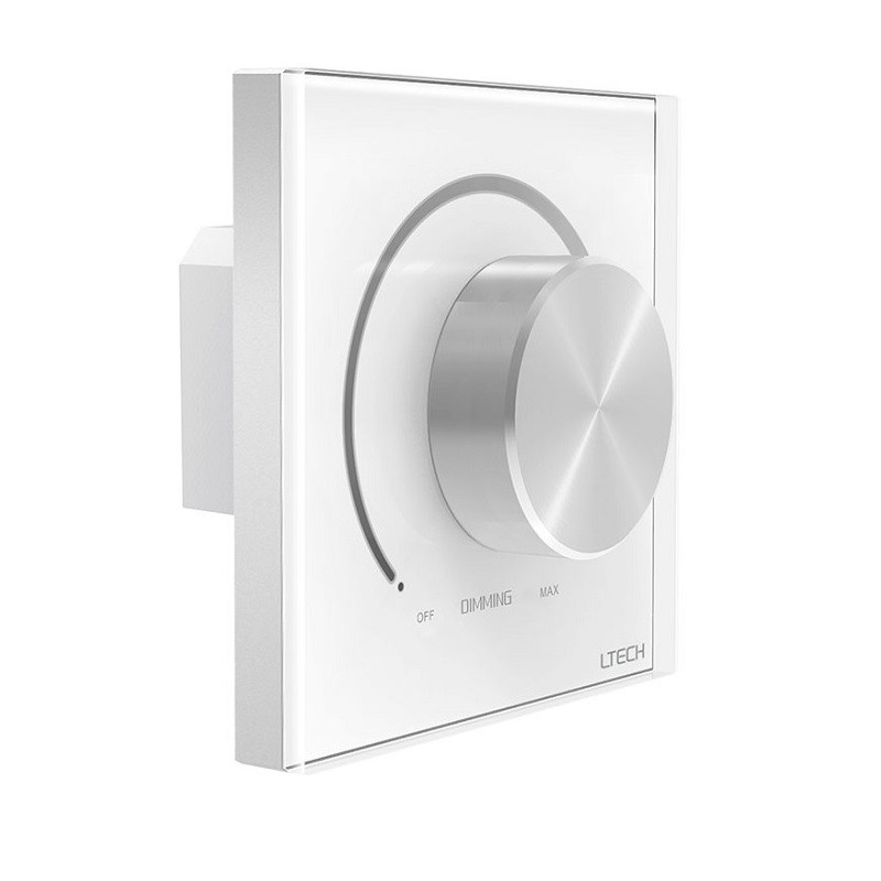 Wall mounted E610P 0-10V Rotary Dimmer Knob Panel Wall mounted E610P 0-10V Rotary Dimmer Knob Panel