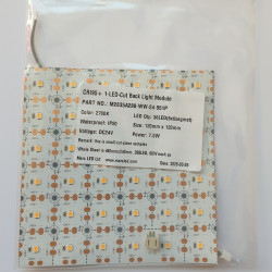 Sample of 24Vdc 60W (7.5W 120mmx120mm) 2700K 1-LED-Cut Flexible Back Light Module Sheet SMD2835
