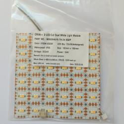 Sample of 24V 120W 2700K-6500K 2-LED-Cut Dual-White Flexible Back Light Module/ Sheet SMD2835