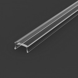 1m painted black 7x7mm ME2 surface LED aluminium extrusion with diffuser 1m painted black 7x7mm ME2 surface LED aluminium extrusion with diffuser