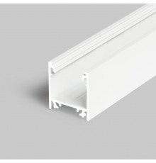 3m TL2 LED profile (painted, white), 23mm x 25mm, set with opal cover 3m TL2 LED profile (painted, white), 23mm x 25mm, set with opal cover