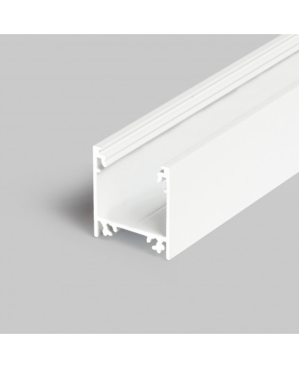3m TL2 LED profile (painted, white), 23mm x 25mm, set with opal cover 3m TL2 LED profile (painted, white), 23mm x 25mm, set with opal cover