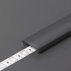 3m TL2 LED profile (painted, white), 23mm x 25mm, set with opal cover 3m TL2 LED profile (painted, white), 23mm x 25mm, set with opal cover