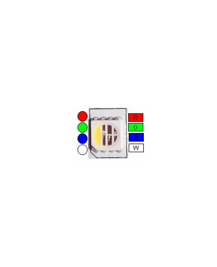 12VDC LED tape RGBW 4000K 19.2W/m 60LED/m IP20 10m (192W, 600LED) SMD5050 12VDC LED tape RGBW 4000K 19.2W/m 60LED/m IP20 10m (192W, 600LED) SMD5050