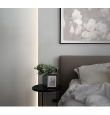 2m Plaster-in LED profile DWT1 Plus for ceiling and drywall, opal diffuser 2m Plaster-in LED profile DWT1 Plus for ceiling and drywall, opal diffuser