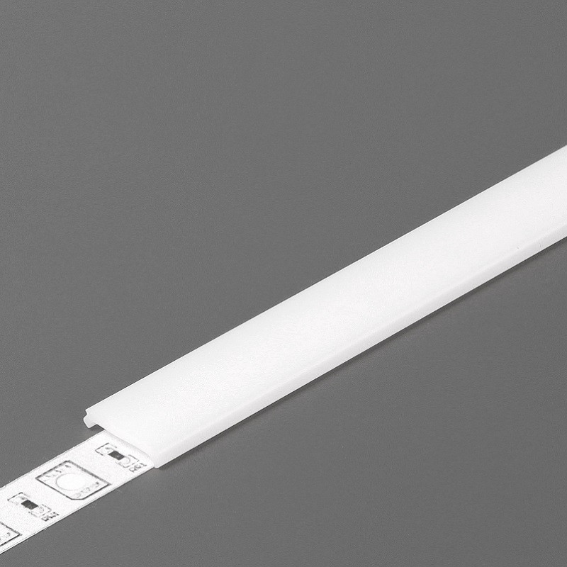 2m Plaster-in LED profile DWT1 Plus for ceiling and drywall, opal diffuser 2m Plaster-in LED profile DWT1 Plus for ceiling and drywall, opal diffuser