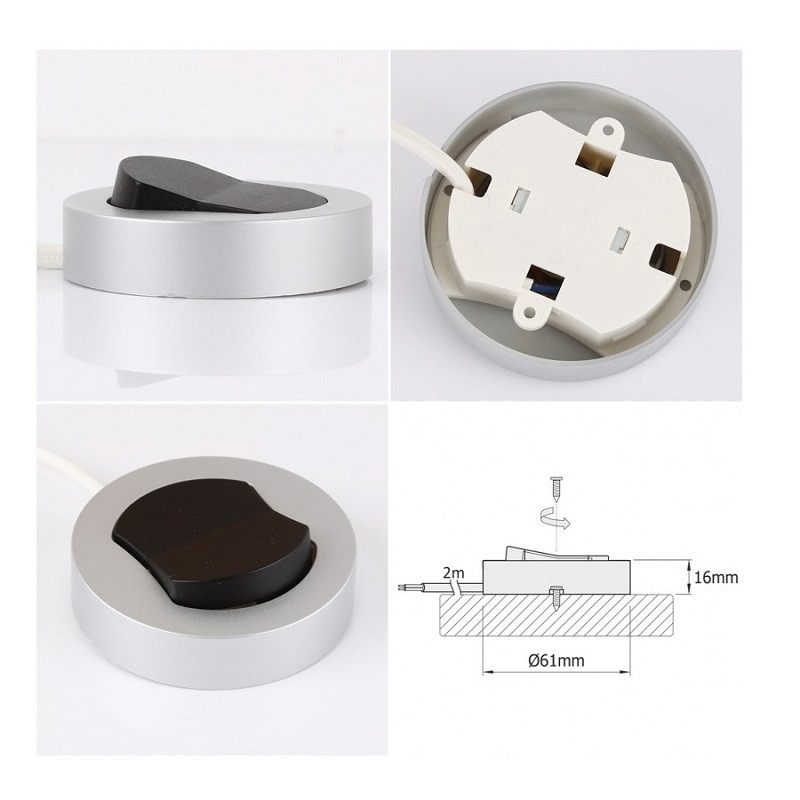WM230 surface mounted furniture switch 220-240VAC 2.5A WM230 surface mounted furniture switch 220-240VAC 2.5A
